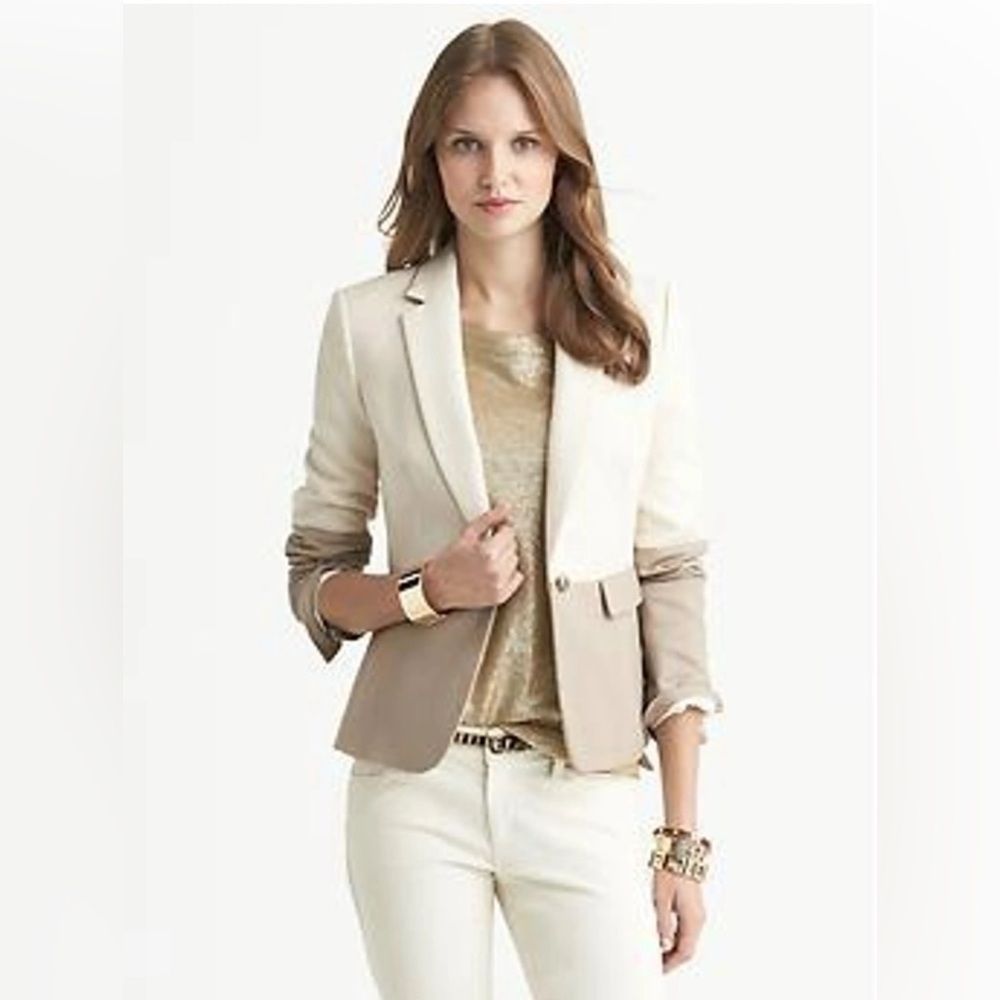 Banana Republic Two-Tone Women's Blazer